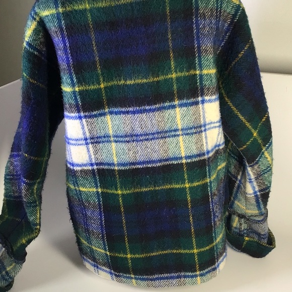 Vintage Westaway & Westaway 100% Pure Lambswool Green Scottish Sweater Vest Sz L - Picture 6 of 11